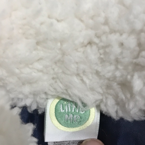 Little Me Tan Corduroy Jacket with Cream Collar - Picture 2 of 8